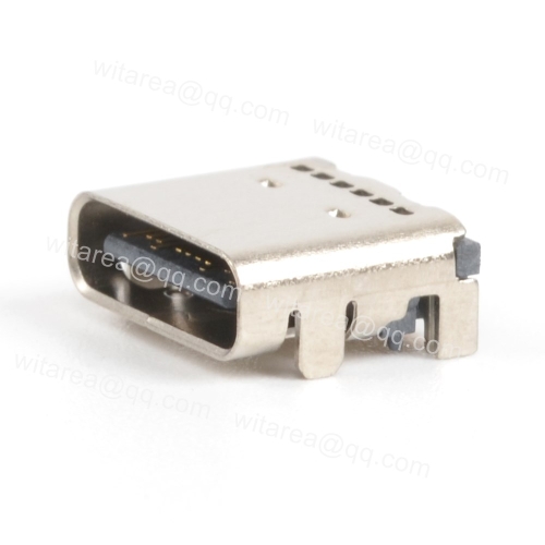 SMT/SMD TYPE C 24PIN Receptacle Socket Surface MOUNT,CH=1.68MM, L=7.9MM